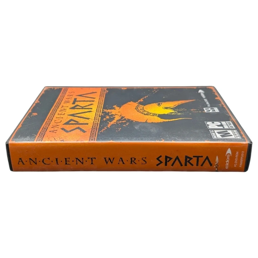 Ancient Wars Sparta PC DVD ROM Game Eidos‎ Playlogic Rated M Complete